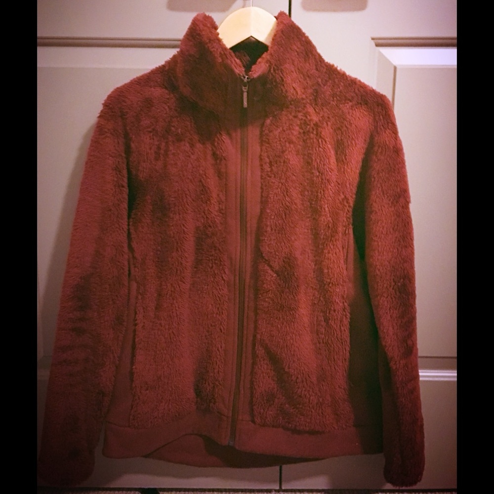North Face Soft zip up NWOT Med